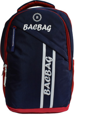 

BacBag Sporty 28 L Backpack(Blue), Blue;red