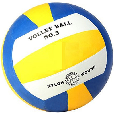 

QUINERGYS ® Quality Assured Striker Volley Ball Volleyball - Size: (Pack of 1, Multicolor, Multicolor-51