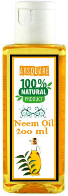 

absquare Neem Oil for Skin Care, Hair Care ,Body and Essential Oils 200 ml(200 ml)