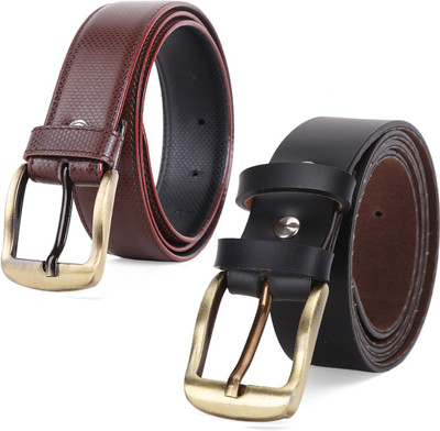 

Elligator Men Casual Black, Brown Artificial Leather Belt