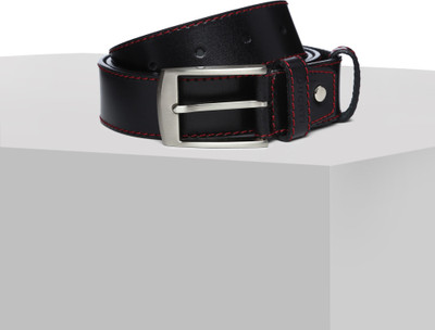 

Ducati Men Casual Black Genuine Leather Belt