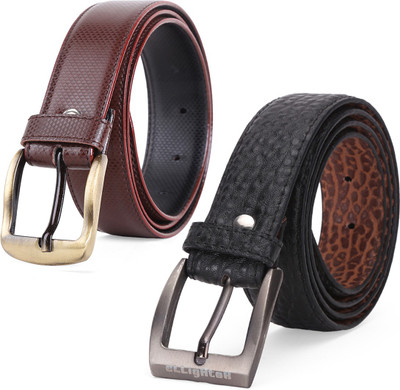 

Elligator Men Casual Black, Brown Artificial Leather Belt
