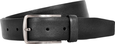 

OHM New York Men Formal Black Genuine Leather Belt