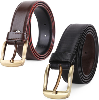 

Elligator Men Casual Black, Brown Artificial Leather Belt