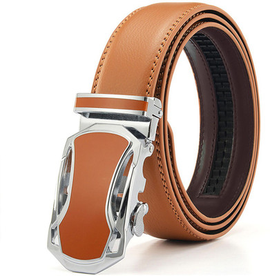 

AliSuperBuy Men Party Tan Genuine Leather Belt