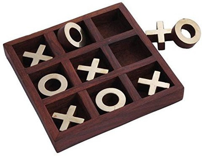 

Craftatoz Puzzle Tic Tac Toe Indoor/Outdoor Board Game (1 Pieces)