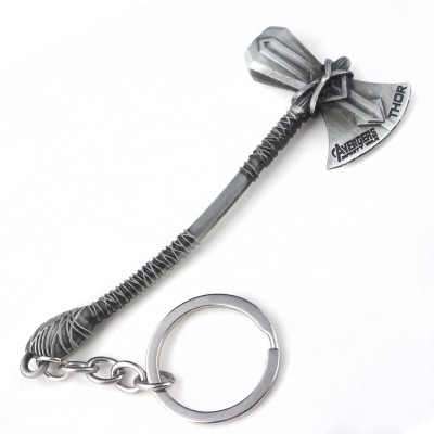 AB Posters THOR NEW STORMBREAKER SILVER Key Chain(Multicolor)