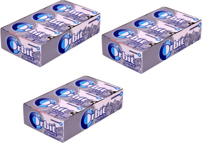 

Orbit Sugar Free Sweetmint White Chewing Gum(132 g Pack of 3)