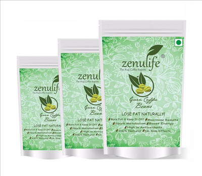 

Zenulife Organic Green Coffee Beans Powder for Weight Management 500 g + 100 G Free (Pack of 3) Instant Coffee 500 g(Pack of 3)