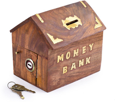 

RUBY STORE PGK01 Coin Bank(Brown)