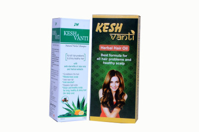 

Kesh Vanti Herbal Shampoo and Hair Oil Combo(Set of 2)