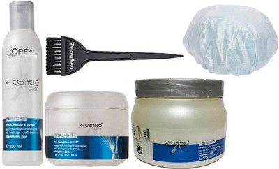 

longlasting hair brush & professional care shampoo with conditioner And Spa & shower cap(Set of 5)