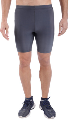 

Spinway Half Tight Active Wear Athletic Fit Multi Sport Outdoor Inner Wear For Men Compression(Grey Short Sleeve