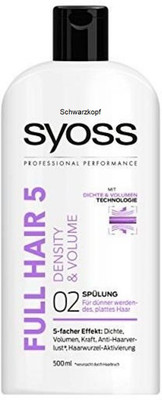 

Schwarzkopf Syoss Full Hair 5 ( Density & Volume)(500 ml)