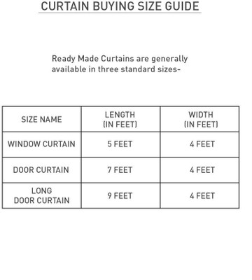

Optimistic Home Furnishing 213 cm (7 ft) Polyester Door Curtain (Pack Of 2)(Motif, Red)
