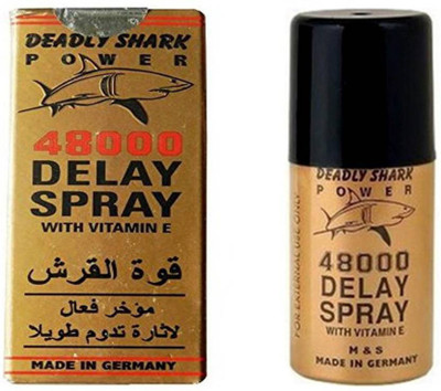 

Aayatouch Deadly Shark 48000 Delay Spray For Men Body Spray Body Spray - For Men(40 ml)