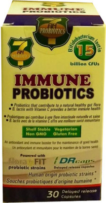 

7 AM Probiotics Immune Probiotics Tasteless Capsules(100 g, Pack of 30)