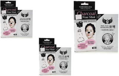 

Shopimoz Charcoal Nose Mask(Pack of 3)(120 g)