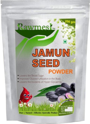 Rawmest Jamun Seed Powder (Eugenia Jambolana)(200 g)