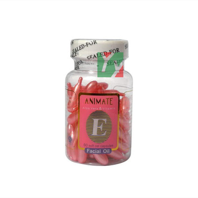 

Shopfleet Animate Vitamin-E Facial Oil Capsules- Pack of 60 Capsules(60 g)