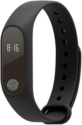 

RHONNIUM ™ Smart Bracelet Fitness Tracker Sport tracker Activity Wristband Intelligent Watch health Tracker Heart Rate Blood Pressure Oxygen Monitor Pedometer Bluetooth(Black Strap, Size : Free Size), Coal