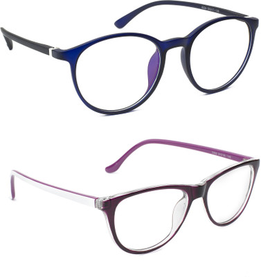 

Three Shades Full Rim Cat-eyed Frame(52 mm
