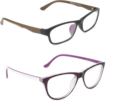 

Three Shades Full Rim Cat-eyed Frame(52 mm