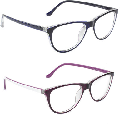 

Three Shades Full Rim Cat-eyed Frame(52 mm