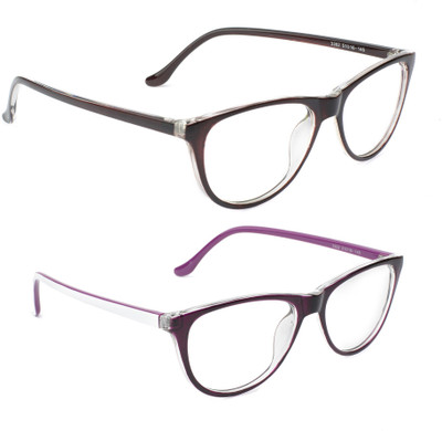 

Three Shades Full Rim Cat-eyed Frame(52 mm