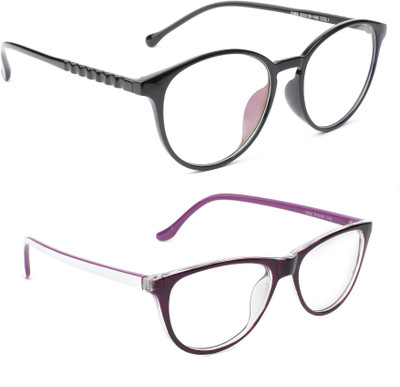 

Three Shades Full Rim Cat-eyed Frame(52 mm