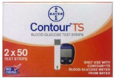 Bayer Contour TS 100 100 Glucometer Strips