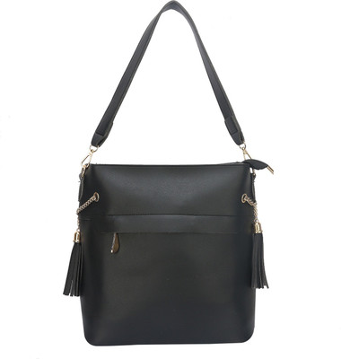 Fiona Trends Hand-held Bag(Black)