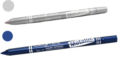 

Color Fever shocking color kajal(silver, navy blue)