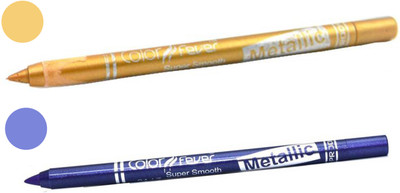 

Color Fever shocking color kajal(golden, purple)