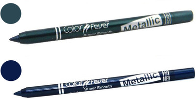 

Color Fever shocking color kajal(dark green, party blue)