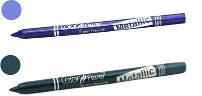 

Color Fever shocking color kajal(purple, dark green)