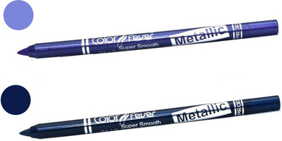 

Color Fever shocking color kajal(purple, party blue)