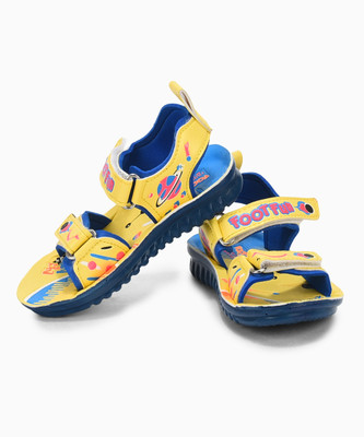 

Footfun Boys & Girls Velcro Sports Sandals(Yellow