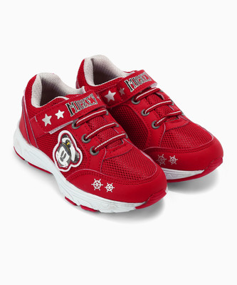 

Disney Boys Velcro Running Shoes(Red