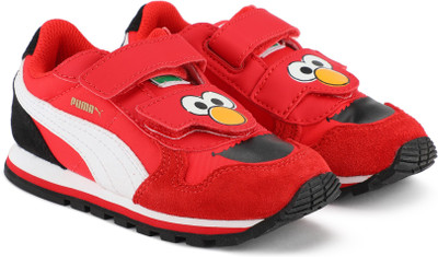 

Puma Boys & Girls Velcro Sneakers(Red, High risk red-white