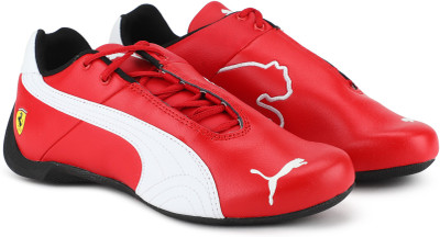 

Puma Boys & Girls Lace Sneakers(Red, Rosso corsa-white