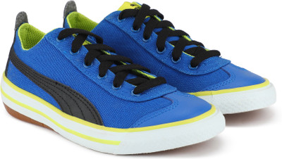 

Puma Boys Lace Sneakers(Blue, Lapis blue-nrgy yellow-black