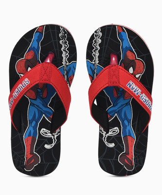 

Spiderman Boys Slip On Slipper Flip Flop(Red, Black/red