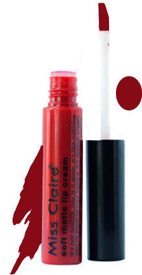 Miss Claire Soft Matte Lip Cream Red(Red)