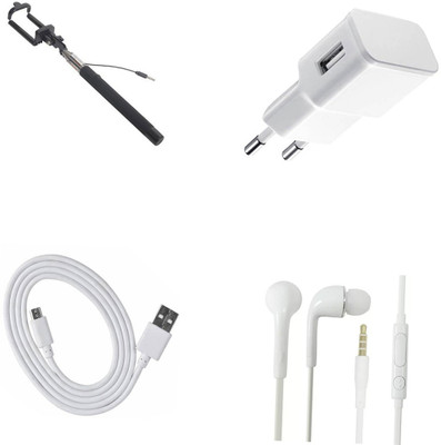DAKRON Wall Charger Accessory Combo for universal(White)