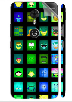 Snooky Gionee A1 Mobile Skin(Multicolor)