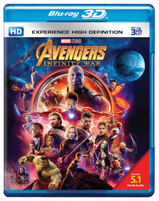 

Avengers: Infinity War - 3D BD + BD Bonus(3D Blu-ray English)