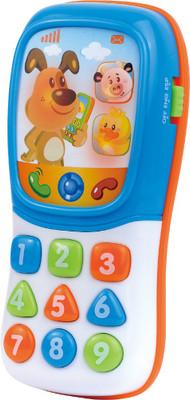 

HAP-P-KID My Fun Talking Phone intractive & touch sensor(Multicolor)