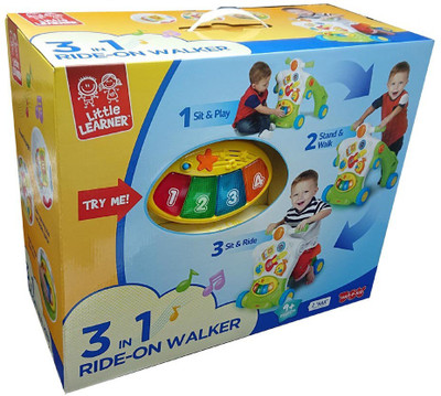 little learner 3 in 1 ride on walker
