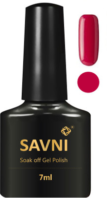 

savni Soak off gel polish 05 for nails Red